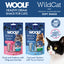 Woolf Wildcat Cream Cat Treats Duck & Salmon 5 x 14g