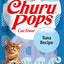 Inaba Churu Pops Tuna Recipe grain free jelly cat treats 4 pack with high moisture
