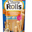 Inaba Churu Rolls chicken with chicken grain free dual texture cat treats 4 pack