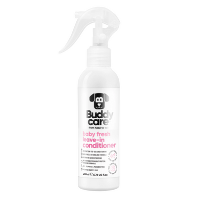 Buddycare Dog Leave-In Conditioner Baby Fresh 200ml – No-Rinse Coat Conditioner.
