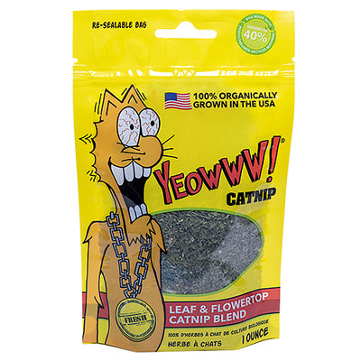 Yeowww! Organic Catnip  For Cats 1 Ounce