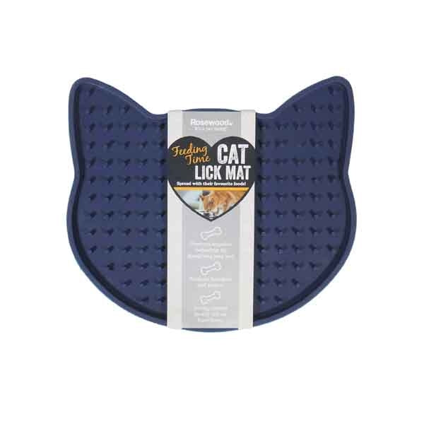 Cat Head Shape Lick Mat with suction cups