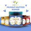 Pawfect Peanut Butter For Dogs: Blueberry & Hempseeds 275g