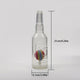 Bottle-Shaped TPR Dog Toy with Mini Tennis Ball – Durable Chew & Interactive Play.