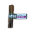 Two wooden deer hide rolls with an Anco Naturals label on a white background