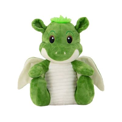 Ancol Cuddle Sprout the Dragon soft plush dog toy for gentle play