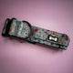 Pup Chic Artful Dogster Tactical Dog Collar with Handle.