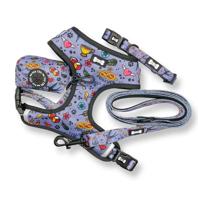Pup Chic - Artful Dogster Range - Harnesses, Leads, Collars Etc