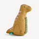 Beco Recycled Soft Iguanodon Iggy Dog Toy.