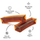Brothies Mixed Berries low-fat bone broth chew for dogs