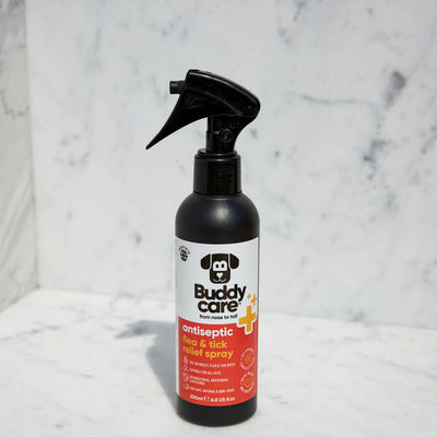 Buddy Care Pet Antiseptic Flea & Tick Relief Spray