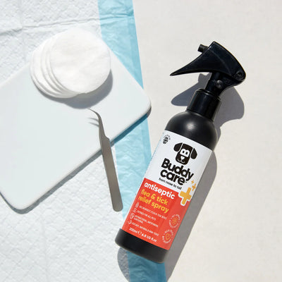Buddy Care Pet Antiseptic Flea & Tick Relief Spray