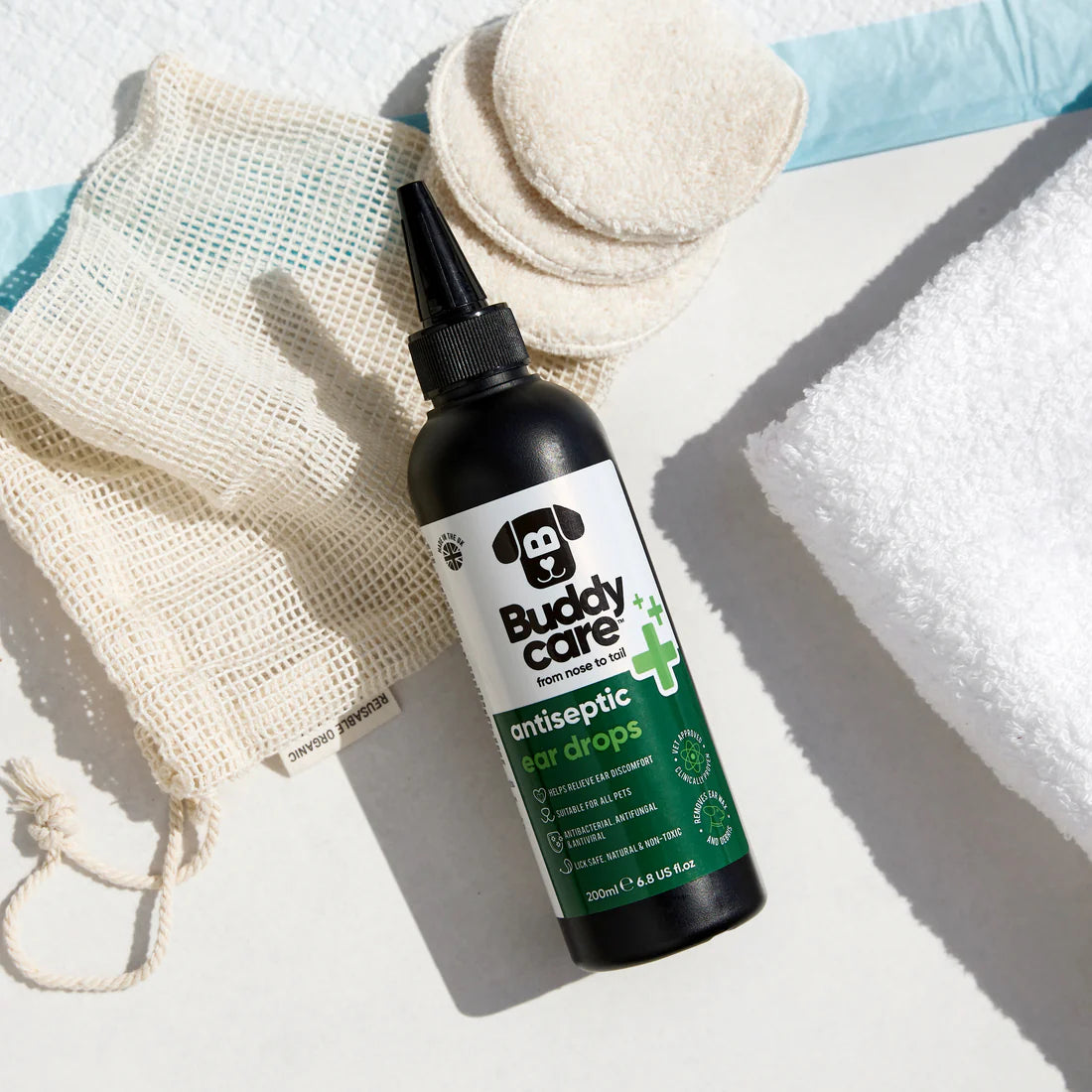 Buddy Care Pet Antiseptic Ear Drops