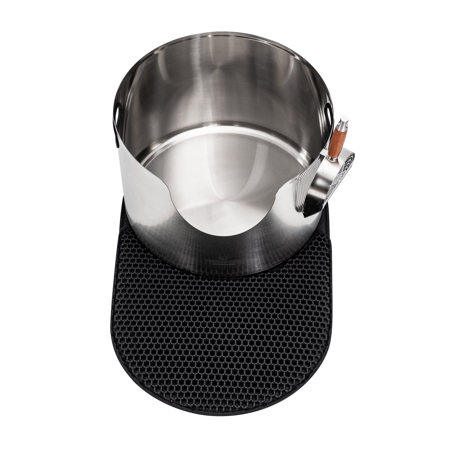 Fussy Cat Round Stainless Steel Litter Box