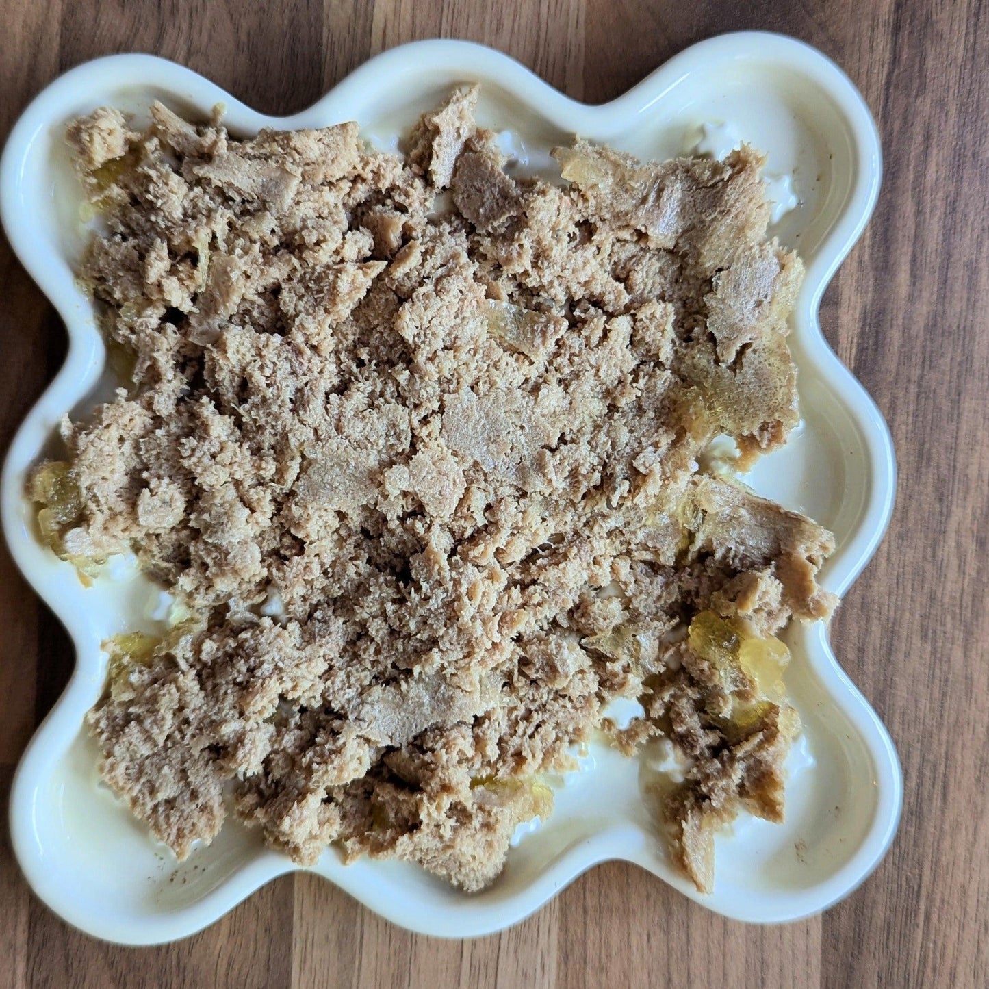 Fussy Cat Ceramic Slow Puzzle Feeder Bowl for Wet, Dry and Raw Cat Food