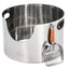 Fussy Cat Round Stainless Steel Litter Box