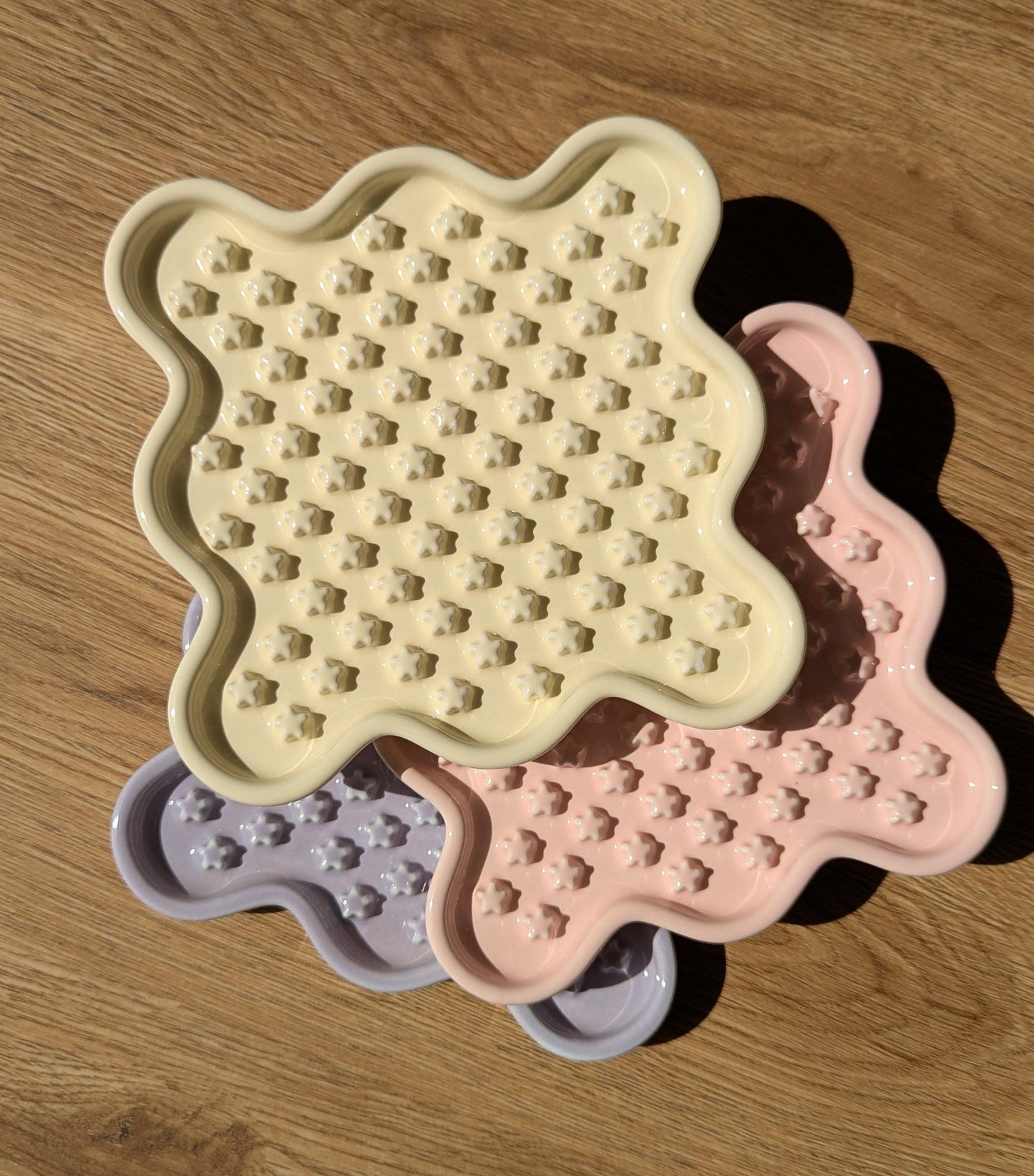 Fussy Cat Ceramic Slow Puzzle Feeder Bowl for Wet, Dry and Raw Cat Food