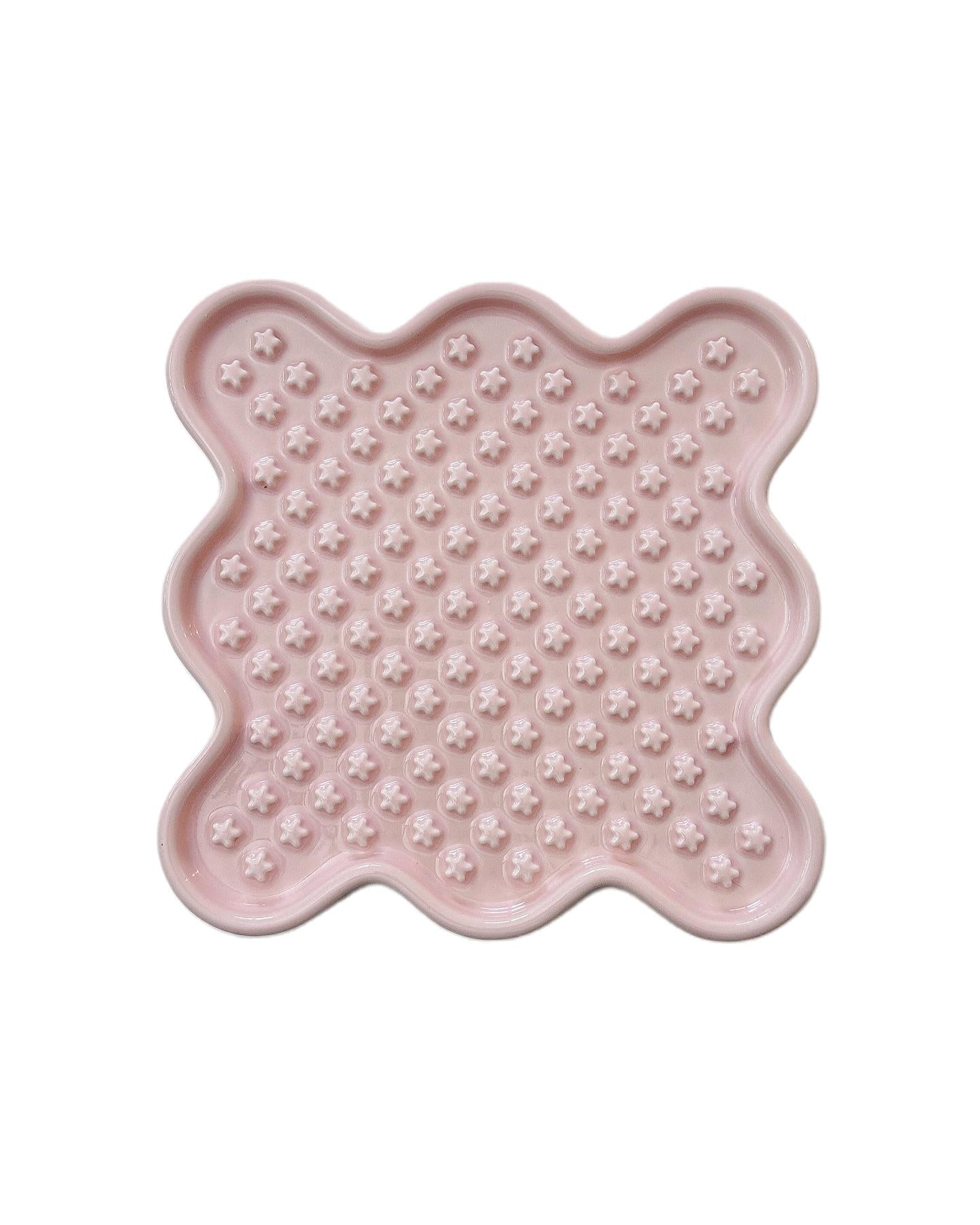 Fussy Cat Ceramic Slow Puzzle Feeder Bowl for Wet, Dry and Raw Cat Food