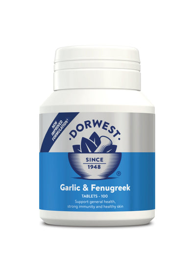 Dorwest Garlic & Fenugreek Tablets For Dogs