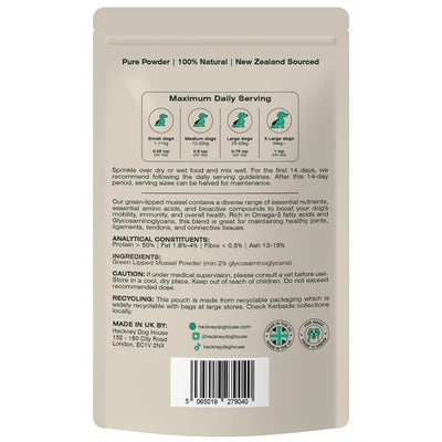 Single Pack | Green Lipped Mussel Powder for Dogs & Cats 100g