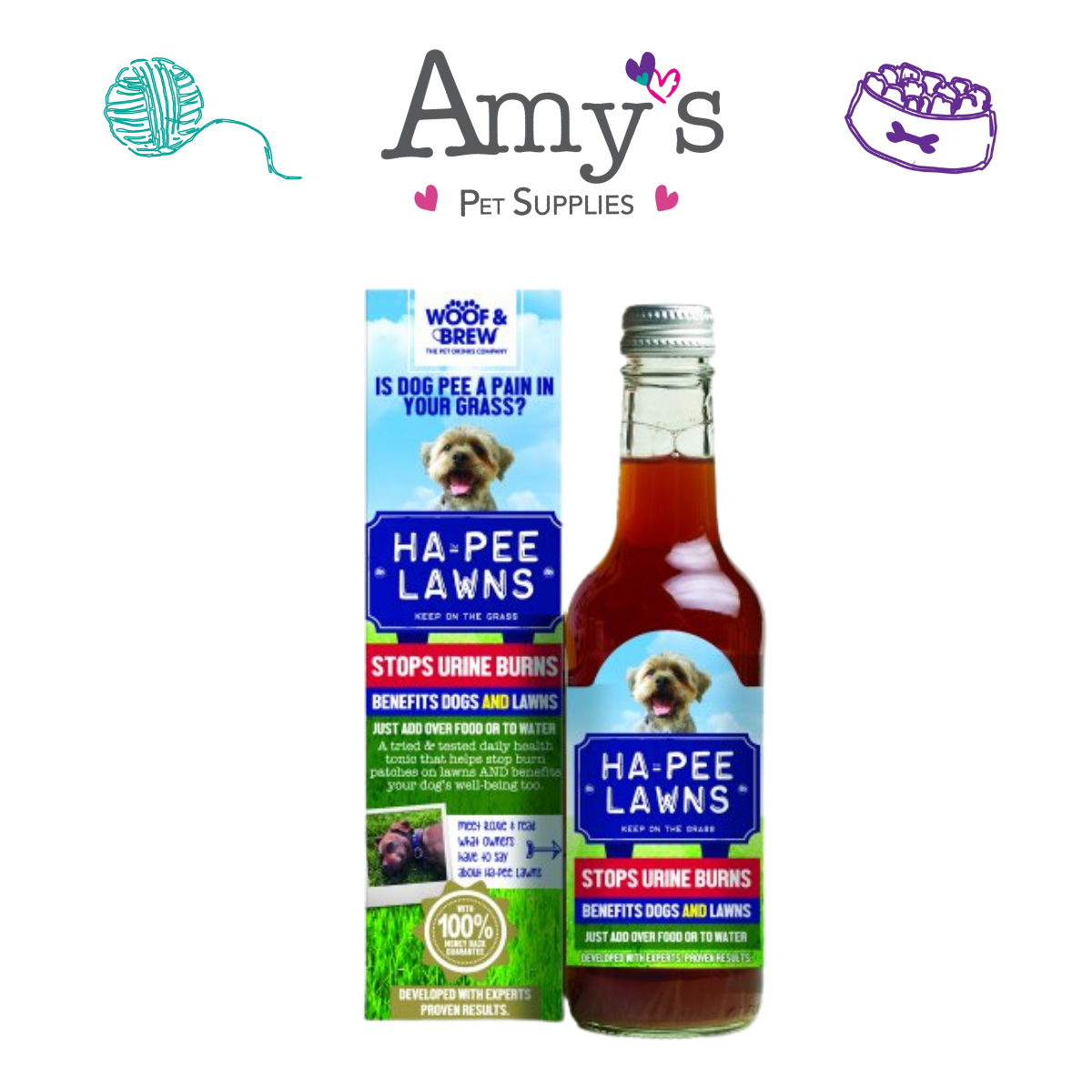 Woof & Brew - Ha-Pee Lawns Tonic For Dogs - 330ml