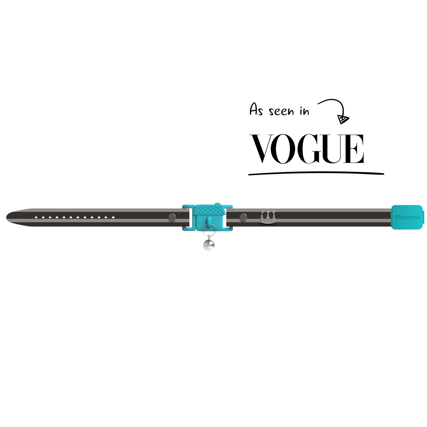 KITTYRAMA HAVANA CAT COLLAR - Quick Release, Breakaway, Hypoallergenic