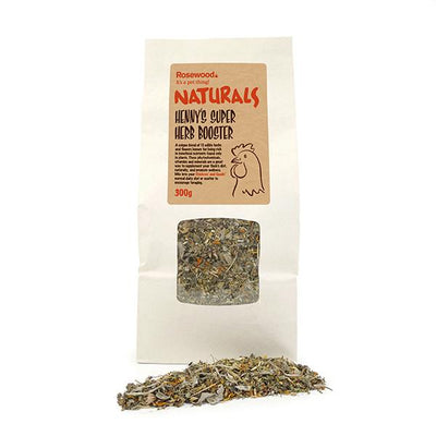 Naturals Chicken Treats – Henny's Super Herb Booster 300g | 100% Natural Herbal Supplement