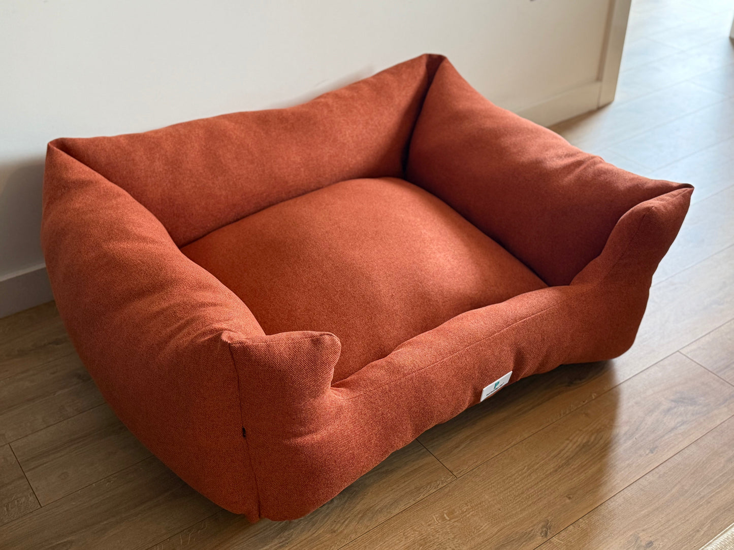 Prestige Natural oatmealLounger Luxury Dog Bed for Mid-to-Large Dogs -Dog Bed