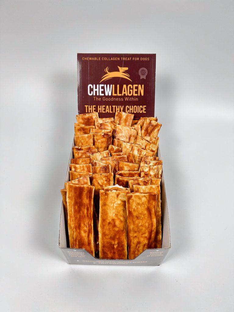 Chewllagen Chicken Chip – Sold Individually (Approx. 12.5cm x 2.5cm)