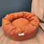 Prestige  Rust Nest Round Dog Bed -Dog Bed