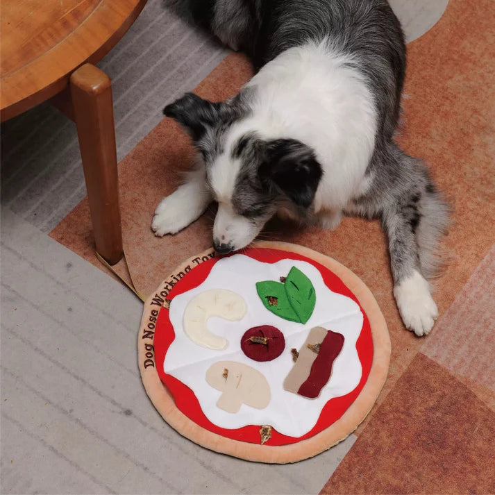 🍕 VPet Pizza Sniffing Mat – Interactive Enrichment Toy for Dogs & Cats (36.5cm)