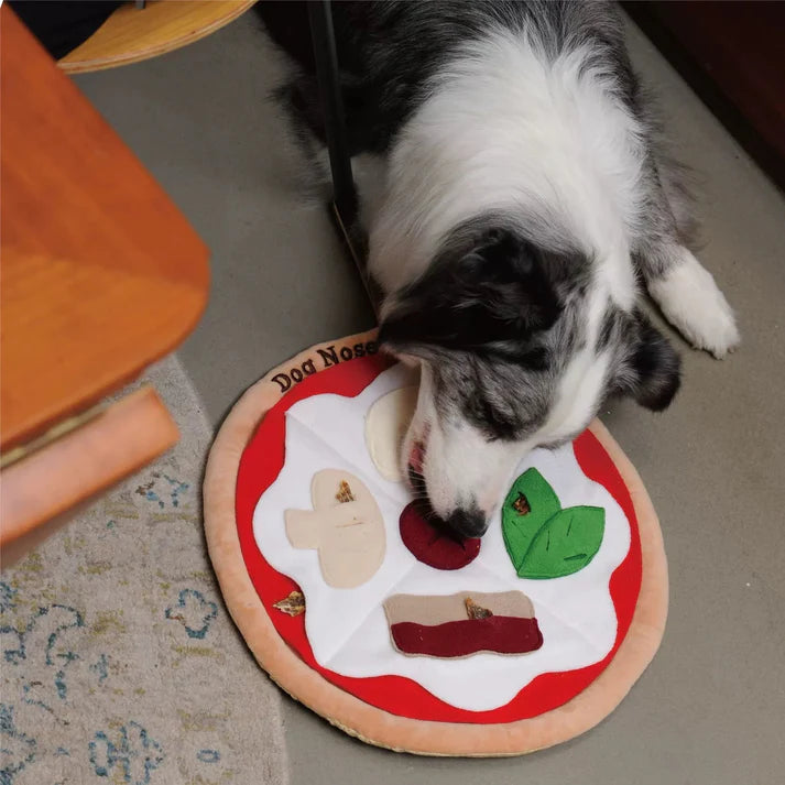 🍕 VPet Pizza Sniffing Mat – Interactive Enrichment Toy for Dogs & Cats (36.5cm)