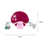 V-Pet stuffing free mushroom dog toy 27cm small