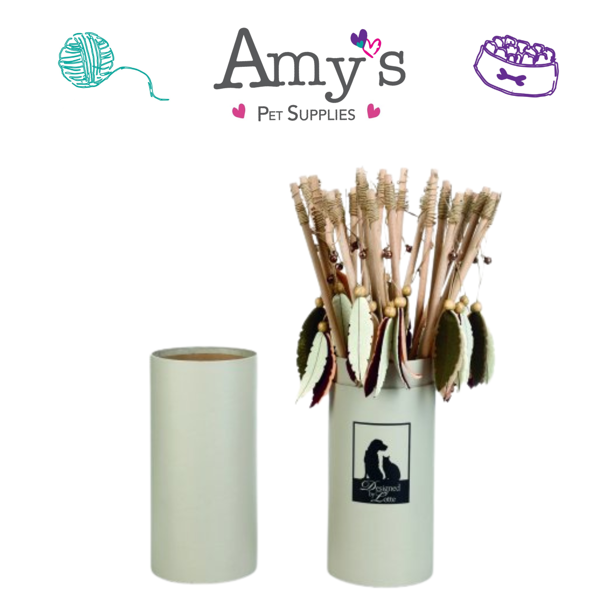 Designed By Lotte - Cat Teaser Wand