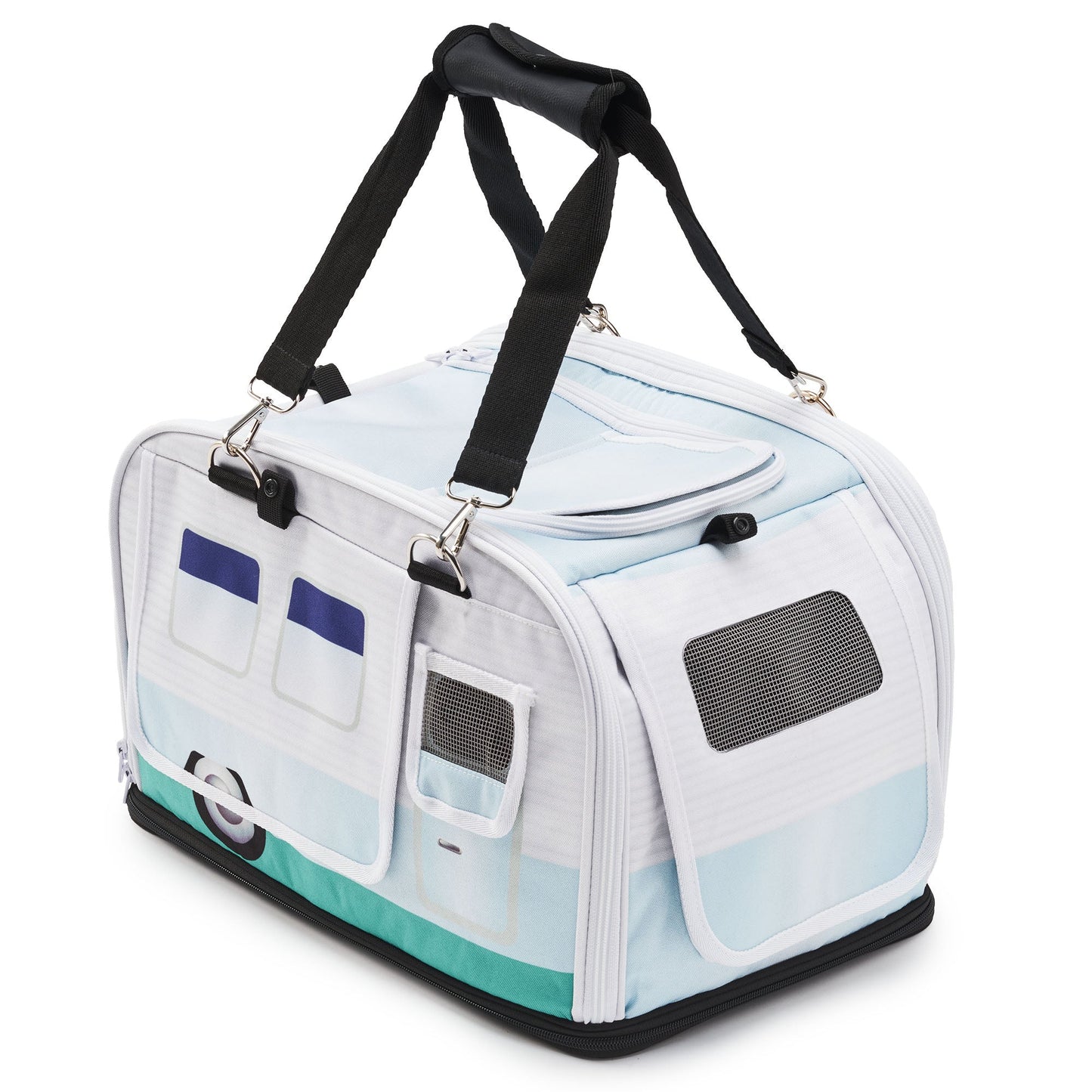 THE BABY BLUE ROAMER - KITTYRAMA CAT CARRIER & HIDEAWAY