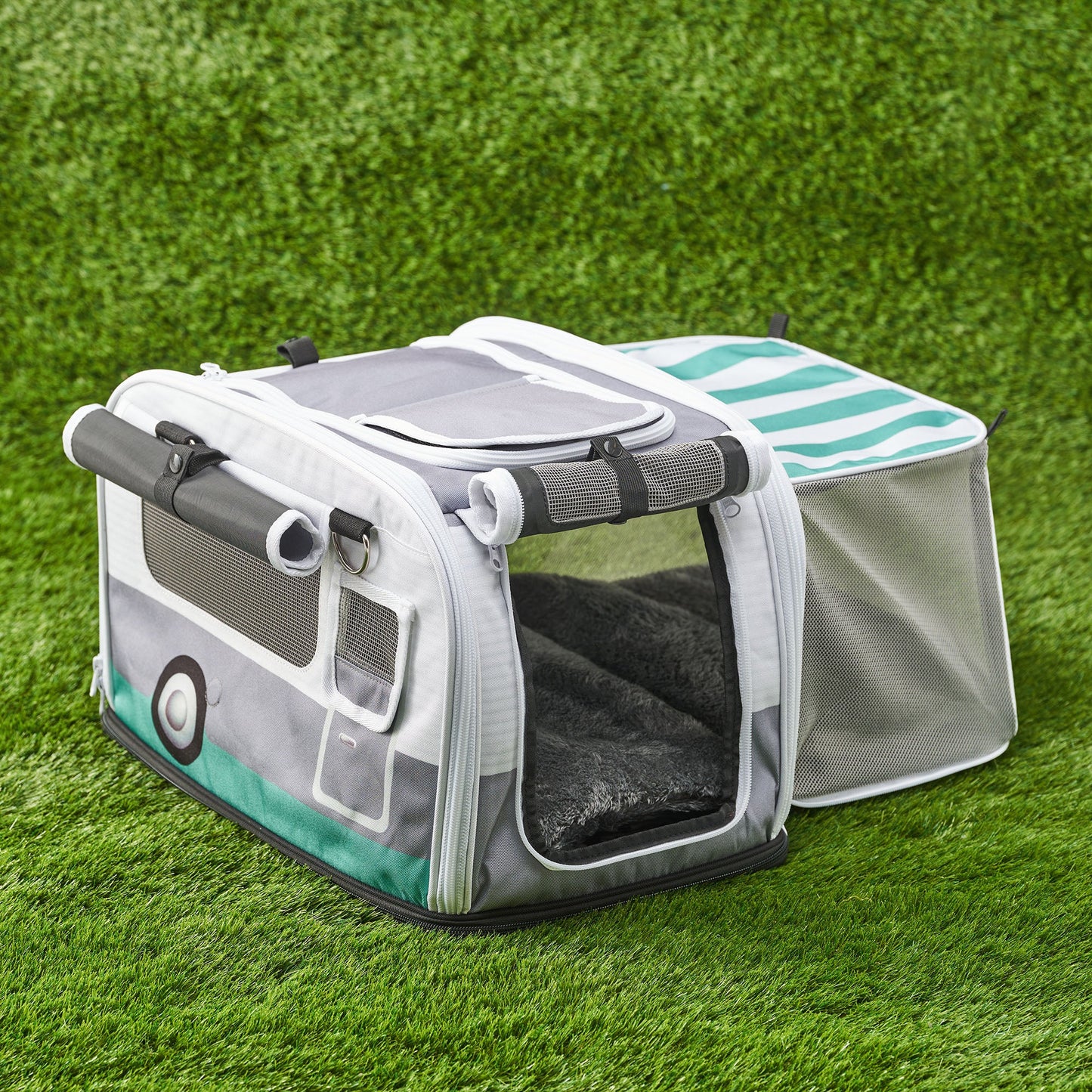 THE SLATE CRUISER - KITTYRAMA CAT CARRIER & HIDEAWAY