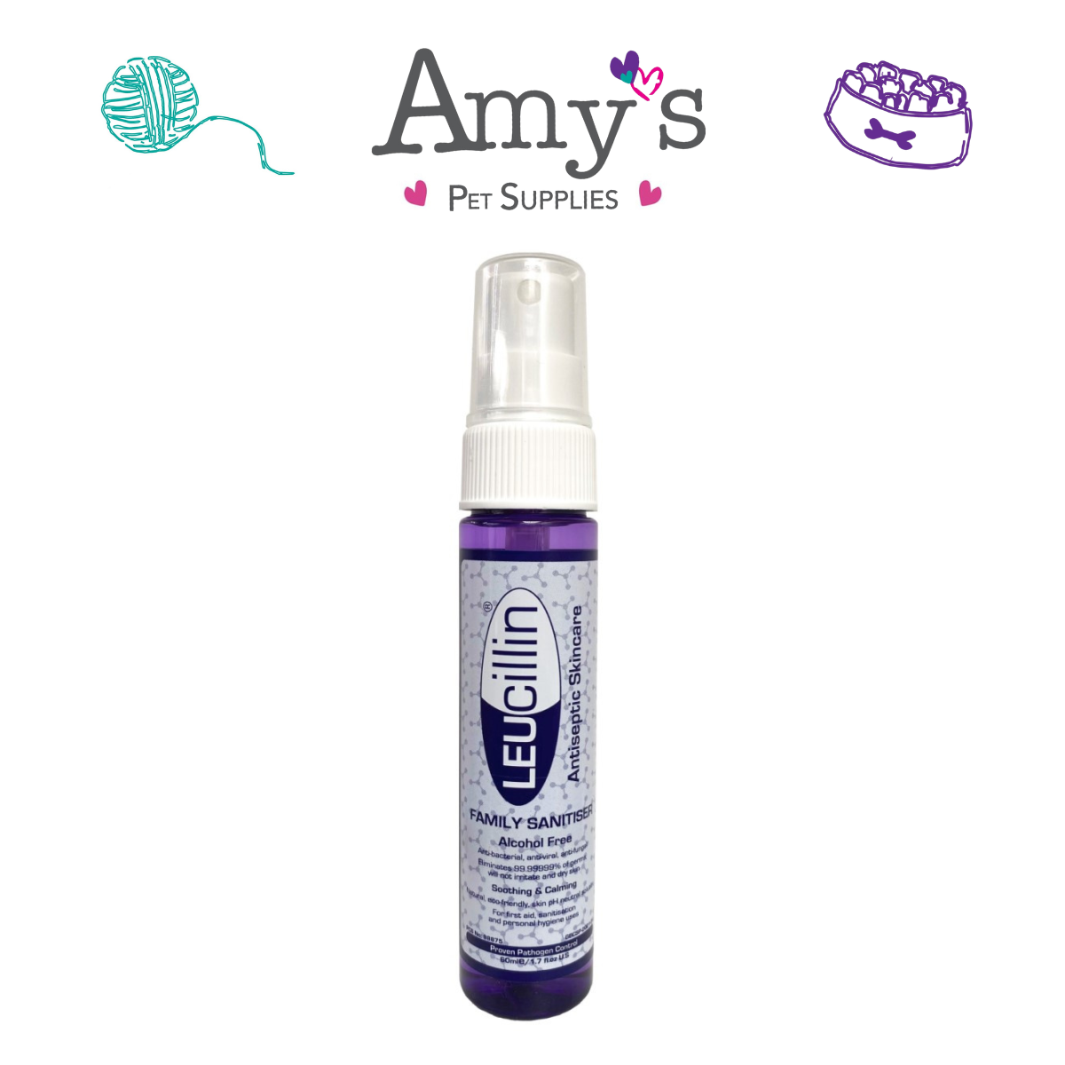 Leucillin Antiseptic Skincare for All Pets