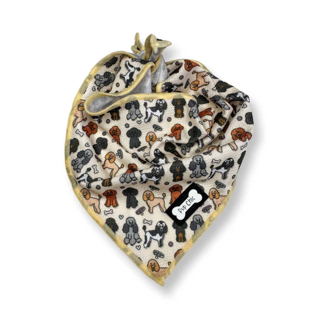 Pup Chic - Dog Cooling Bandana -  Oodles of Poodles