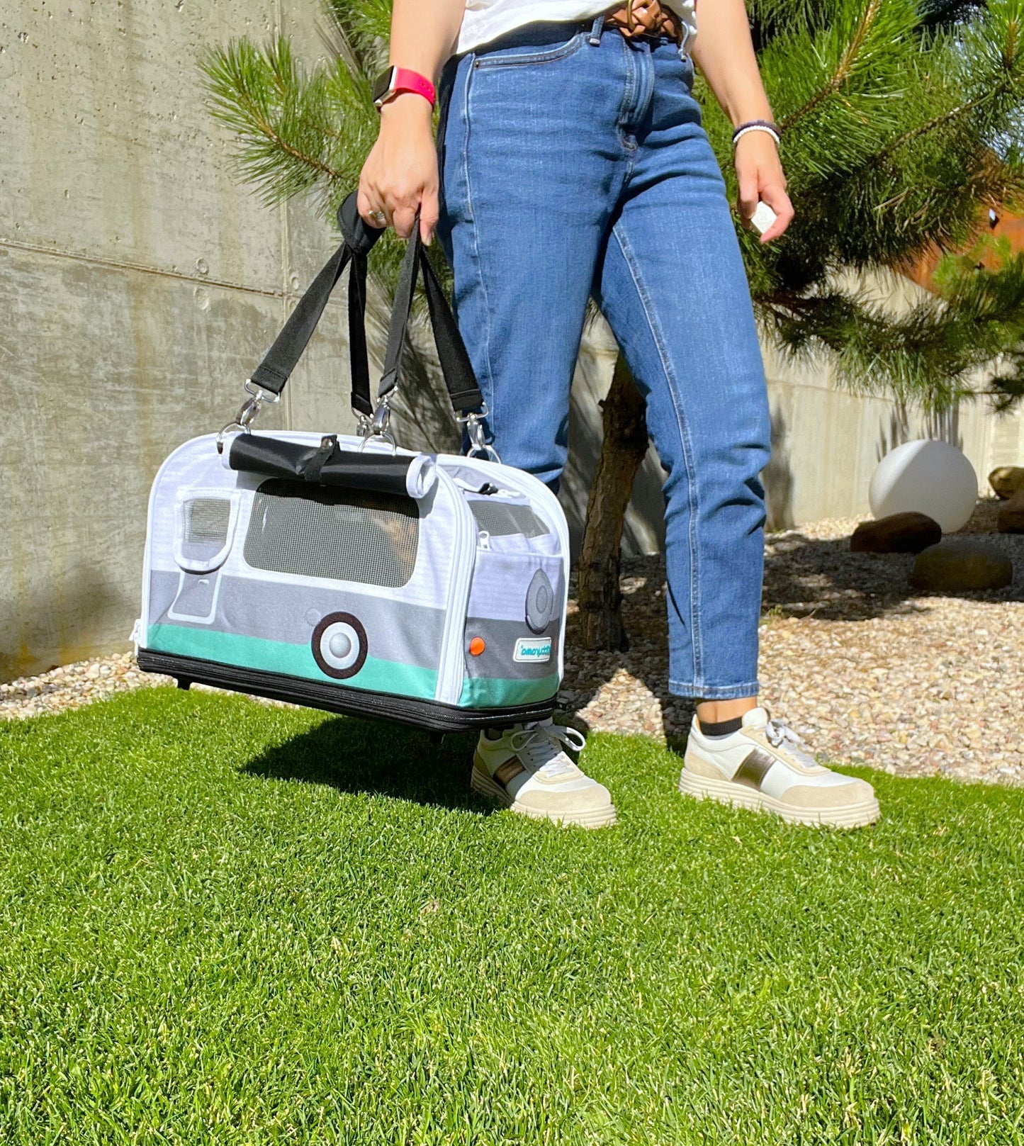 THE SLATE CRUISER - KITTYRAMA CAT CARRIER & HIDEAWAY