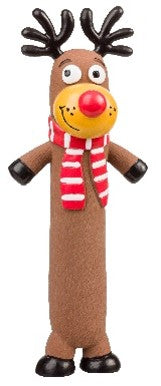 🦌 House of Paws Latex Rudolph Christmas Dog Toy – Festive Squeaky Fun