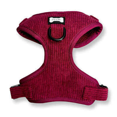 Pup Chic - Plumcious Corduroy Range- Harnesses, Leads, Etc