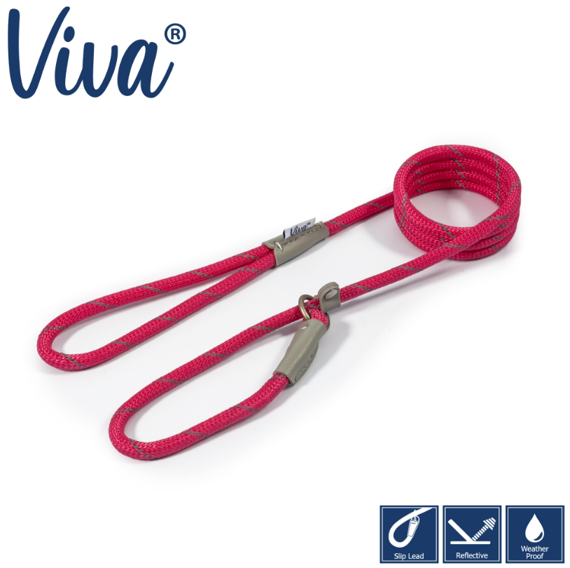 Viva Rope Slip Lead 150cm x 0.8cm
