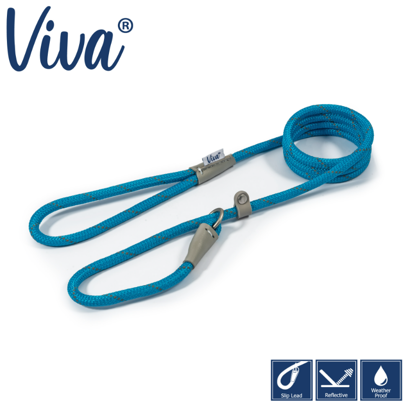 Viva Rope Slip Lead 150cm x 0.8cm