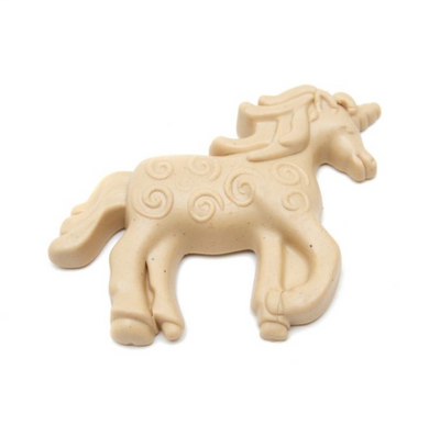 Unicorn dog Treat on q white background