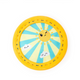 Great&Small Summer Sizzlers Frisbee Dog Toy | Summer Fetch Toy.