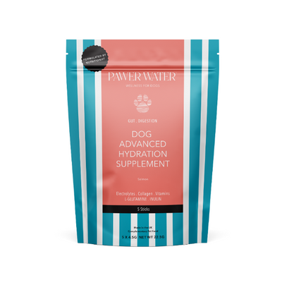 Pawer Water Gut Advanced Supplement for Dogs | 5 Gut Health Sticks