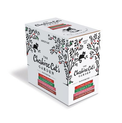 The Cheshire Cat’s Garden Multipack Cat Food 85g x 8 | Grain-Free Wet Cat Food