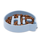 Great&Small Blue Slow Down Hi! Melamine Dog Bowl.