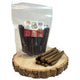 Paddock Farm Single Protein Venison Sausages 1kg, meaty dog treats made with 60% venison, ideal for training, rewards, enrichment and dogs needing an alternative protein.