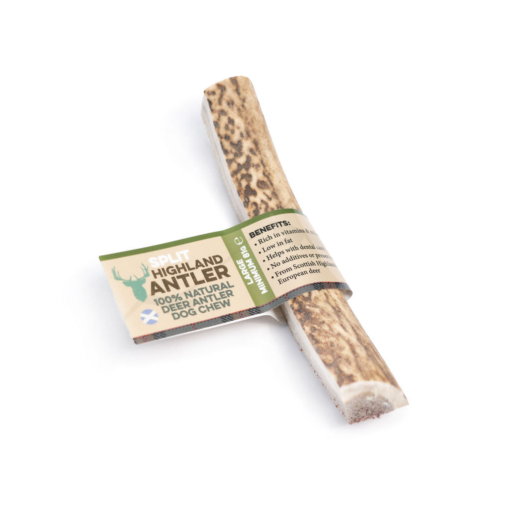 Split Antler Natural Dog Chew